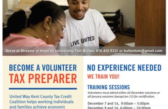 Streams of Hope, Tax Season, and YOU!